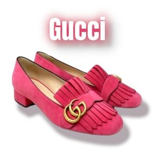 Gucci Hot Pink Flats
